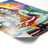 Shivaプリント(4" x 6") – バージョン4 フォトプリント            (角)