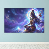 Shiva キャンバスプリント (インサイチュ (ウッドフロア))