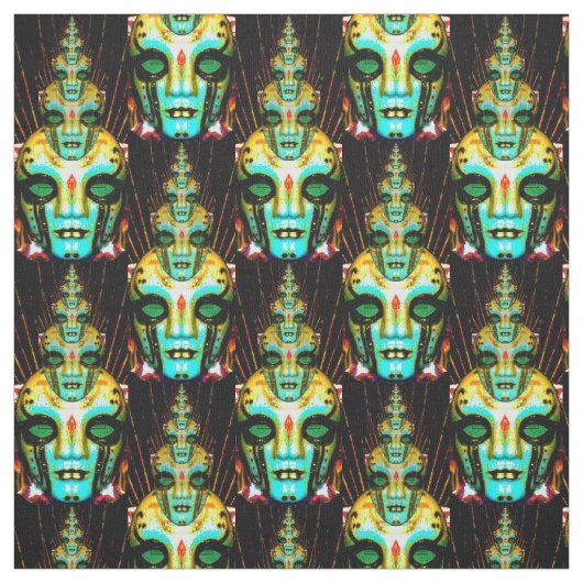 Shiva (54"幅)の生地の黙想 ファブリック (見本)