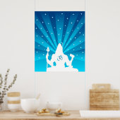 Shiva and Om – ポスター (キッチン)