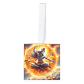 Shiva and the Sun キューブオーナメント (正面)