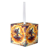 Shiva and the Sun キューブオーナメント (裏面アングル)