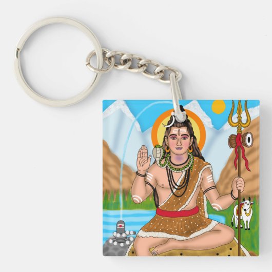 Shiva Keychain キーホルダー (正面)