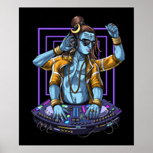 Shiva Music DJ ポスター