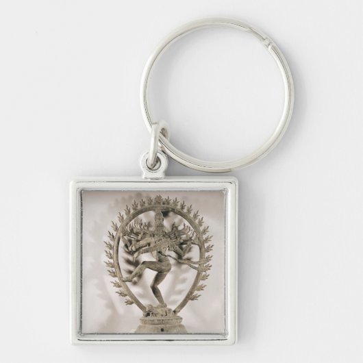 Shiva Nataraja、Dravidian キーホルダー (正面)