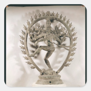 Shiva Nataraja、Dravidian スクエアシール