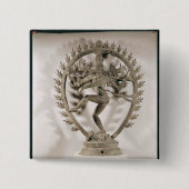 Shiva Nataraja、Dravidian 缶バッジ (正面)
