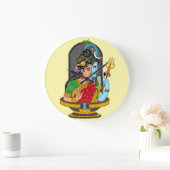 Shiva Parvati Divine Clock  ラージ壁時計 (ホーム)