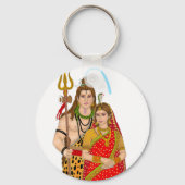 Shiva Parvati keychain キーホルダー (正面)