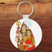 Shiva Parvati keychain キーホルダー (正面)