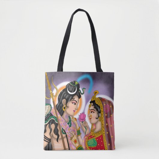 Shiva Parvati Tote Bag トートバッグ (正面)