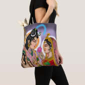 Shiva Parvati Tote Bag トートバッグ (クローズアップ)
