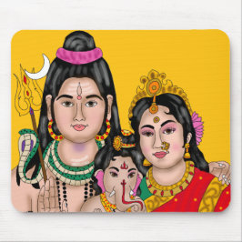 Shiva’s Family Mouse Pad マウスパッド