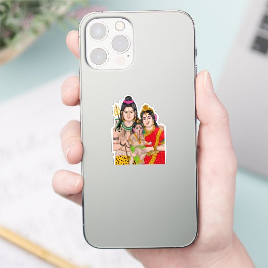 Shiva’s Family Sticker シール (スマートフォン)