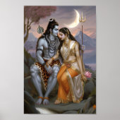 Shiva Shakti: Traditional Hindu Goddess God ポスター (正面)