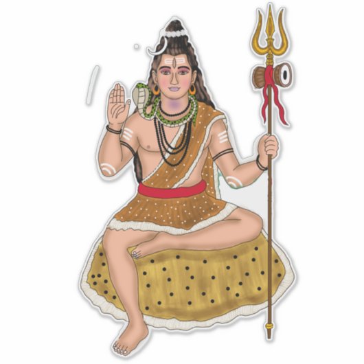 Shiva Sticker シール (正面)