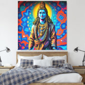 SHIVA THE DESTROYER-3 キャンバスプリント (インサイチュ (寝室))