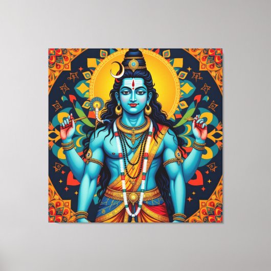 SHIVA THE DESTROYER-4 キャンバスプリント (正面)