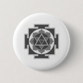 SHIVA YANTRA 缶バッジ (正面)