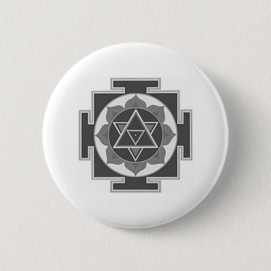 SHIVA YANTRA 缶バッジ (正面)