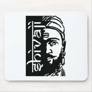 Shivaji Maharaj Maratha王 マウスパッド