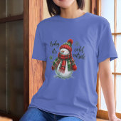 Shiver No More：冬のワンダーランドで居心地の良い Tシャツ