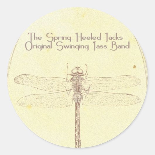 SHJ 2010：ドラゴンフライのステッカーシート ラウンドシール (正面)