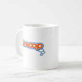 Shmoopのロゴ コーヒーマグカップ (正面左)
