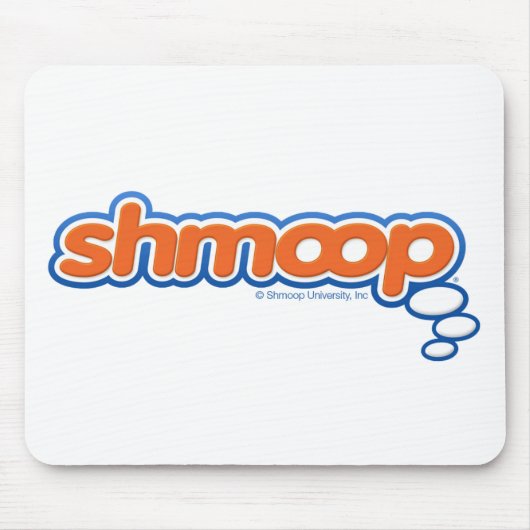 Shmoopのロゴ マウスパッド (正面)
