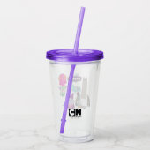 Shnitzel, Mung, Chowder, and Truffles アクリルタンブラー (裏面)