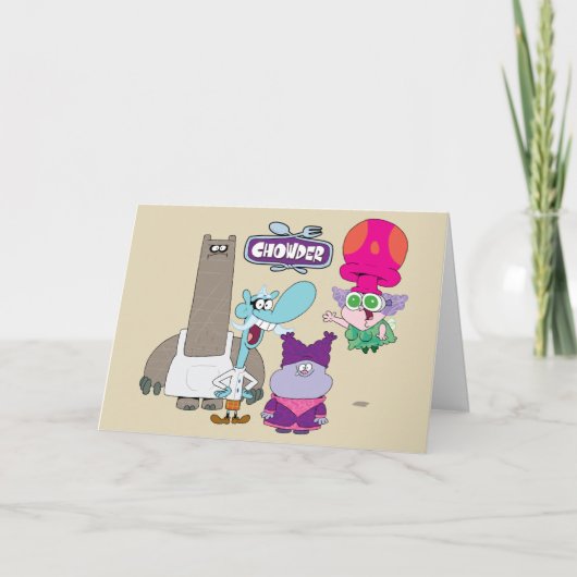 Shnitzel, Mung, Chowder, and Truffles カード (正面)