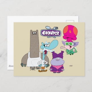 Shnitzel, Mung, Chowder, and Truffles ポストカード