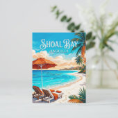 Shoal Bay Anguilla ポストカード (スタンド正面)