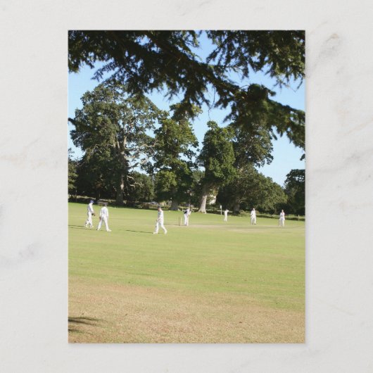 Shobroke Park Cricket club, Crediton, Devon, UK ポストカード (正面)