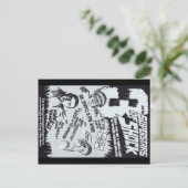 SHOCKポストカードのスーパースター ポストカード (スタンド正面)