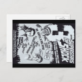 SHOCKポストカードのスーパースター ポストカード (正面/裏面)