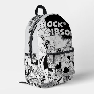 SHOCK Gibson コミックバックパック プリントバックパック