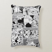 'SHOCK Gibson' Action Comic Strip Pillow アクセントクッション (裏面(縦))