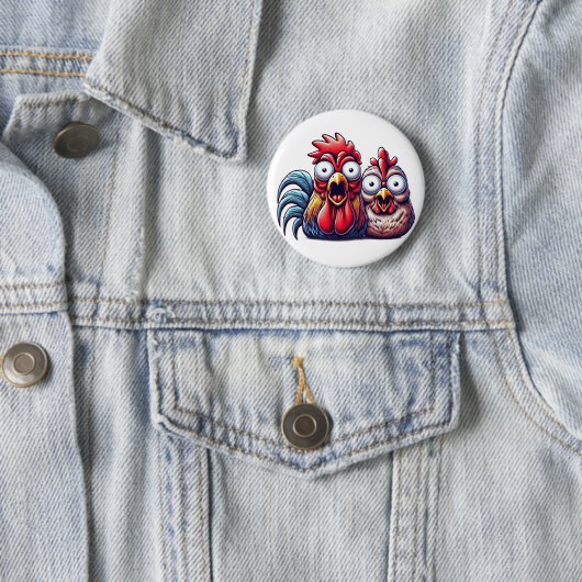  Shocked Barnyard Duo Button 缶バッジ (インサイチュ)