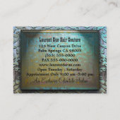 Shodenrock モダン Chic 名刺 (裏面)