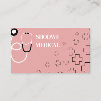 Shodwe Medical - モダン医療ブランドデザイン 名刺