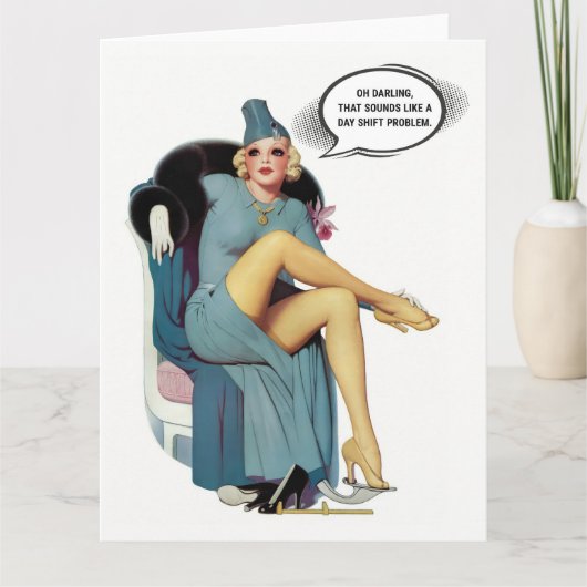 Shoe Shopping and Work Issues Don’t Mix カード (正面)