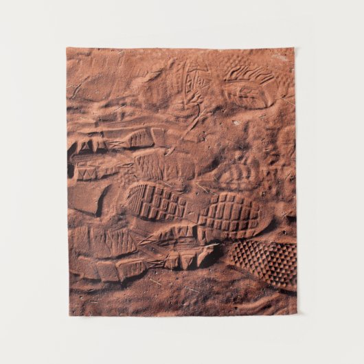 Shoe track タペストリー (正面)