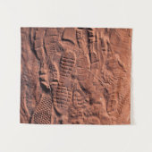 Shoe track タペストリー (正面(横))