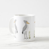 Shoebillのこうのとりのマグ コーヒーマグカップ (正面左)