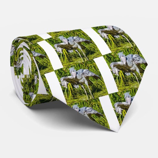 Shoebillのこうのとり ネクタイ (ロール)