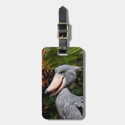 Shoebill ラゲッジタグ (正面縦)