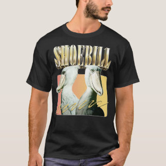 SHOEBILL 90sスタイル美学デザイン Tシャツ