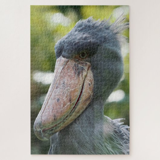 Shoebill (Balaenicepsレックス) ジグソーパズル (縦)