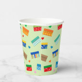 Shoebox Love Paper Cup - Green 紙コップ (右)